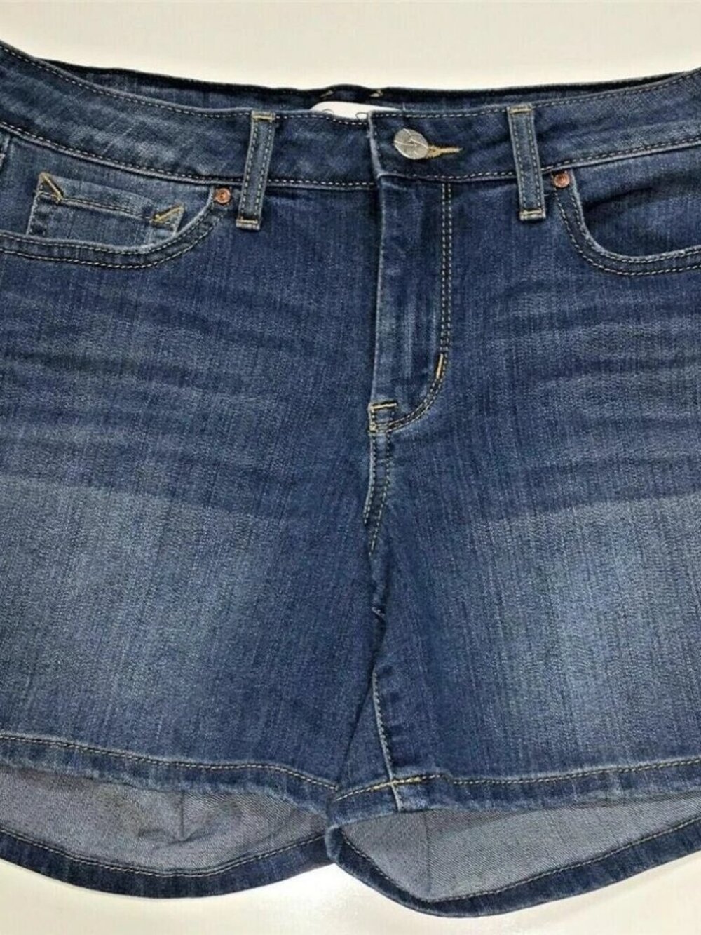Jessica Simpson Ladies Forever Low Rise Denim Shorts, 6/28, faded blue